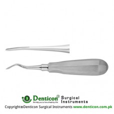 Luxator Rectal Scissor Curved Stainless Steel, Tip Size 4 mm